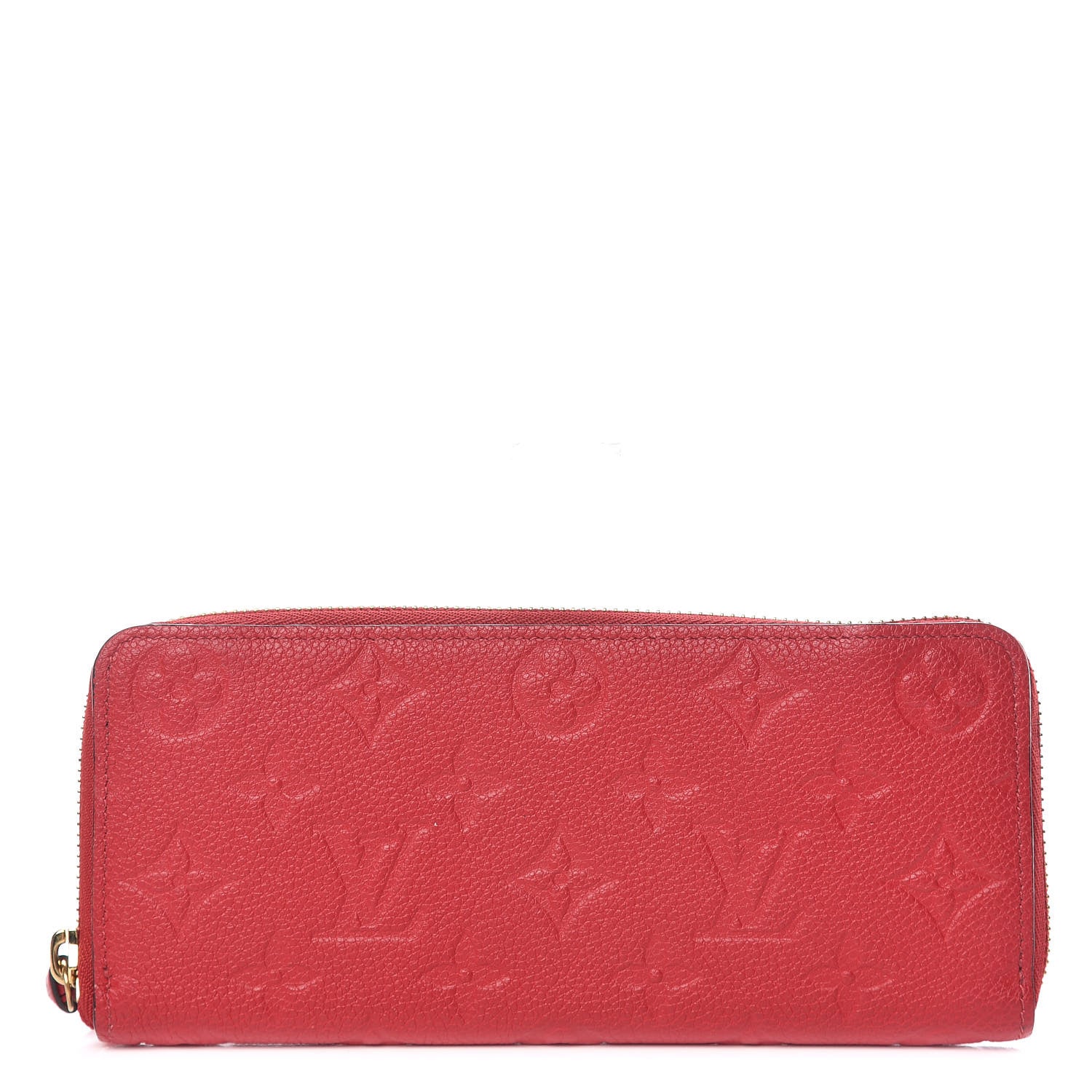 Louis Vuitton Empreinte Clemence Wallet Scarlet 1 of 7