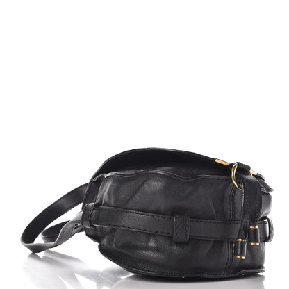 Chloe Calfskin Studded Mini Marcie Crossbody Bag Black 4 of 7