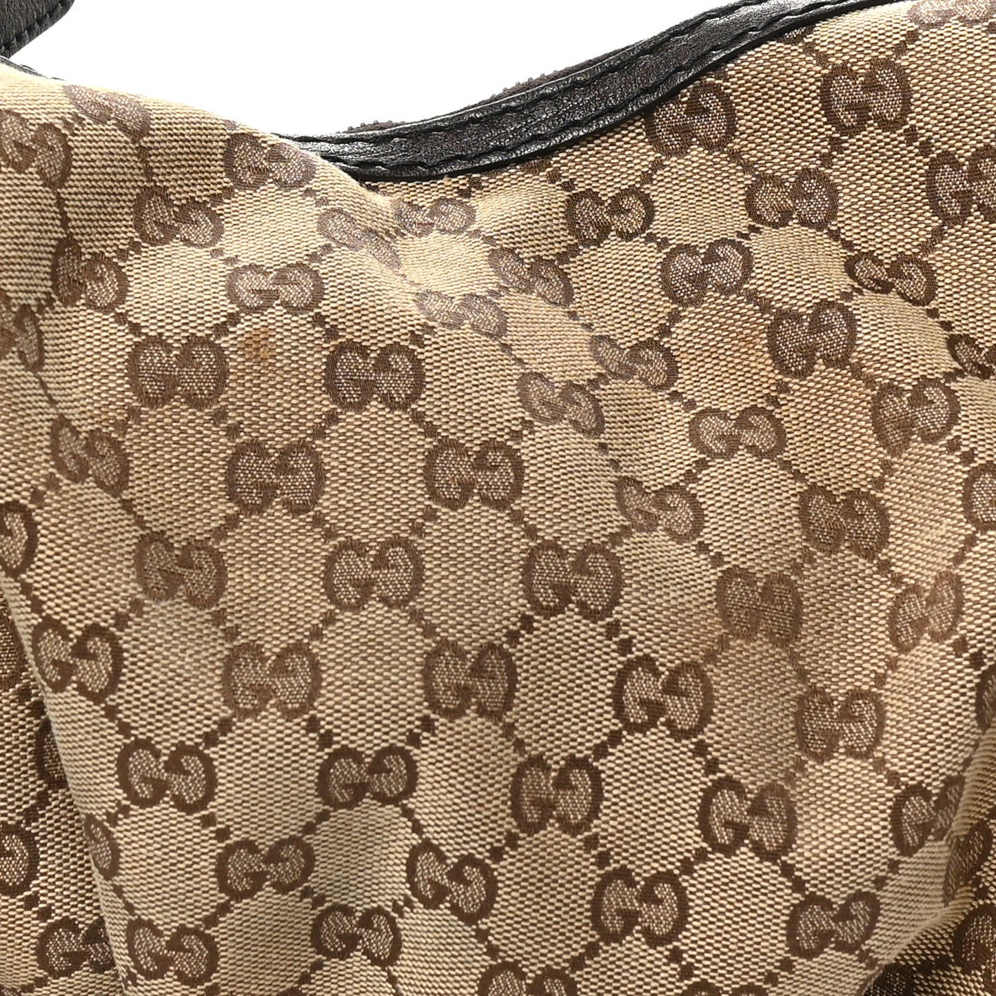 Monogram Medium Jockey Hobo Dark Brown