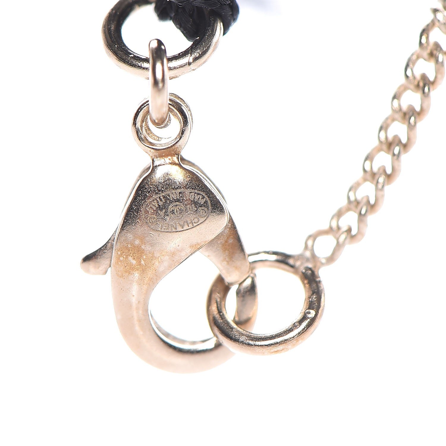 Chanel Resin China Doll Necklace Black 6 of 7