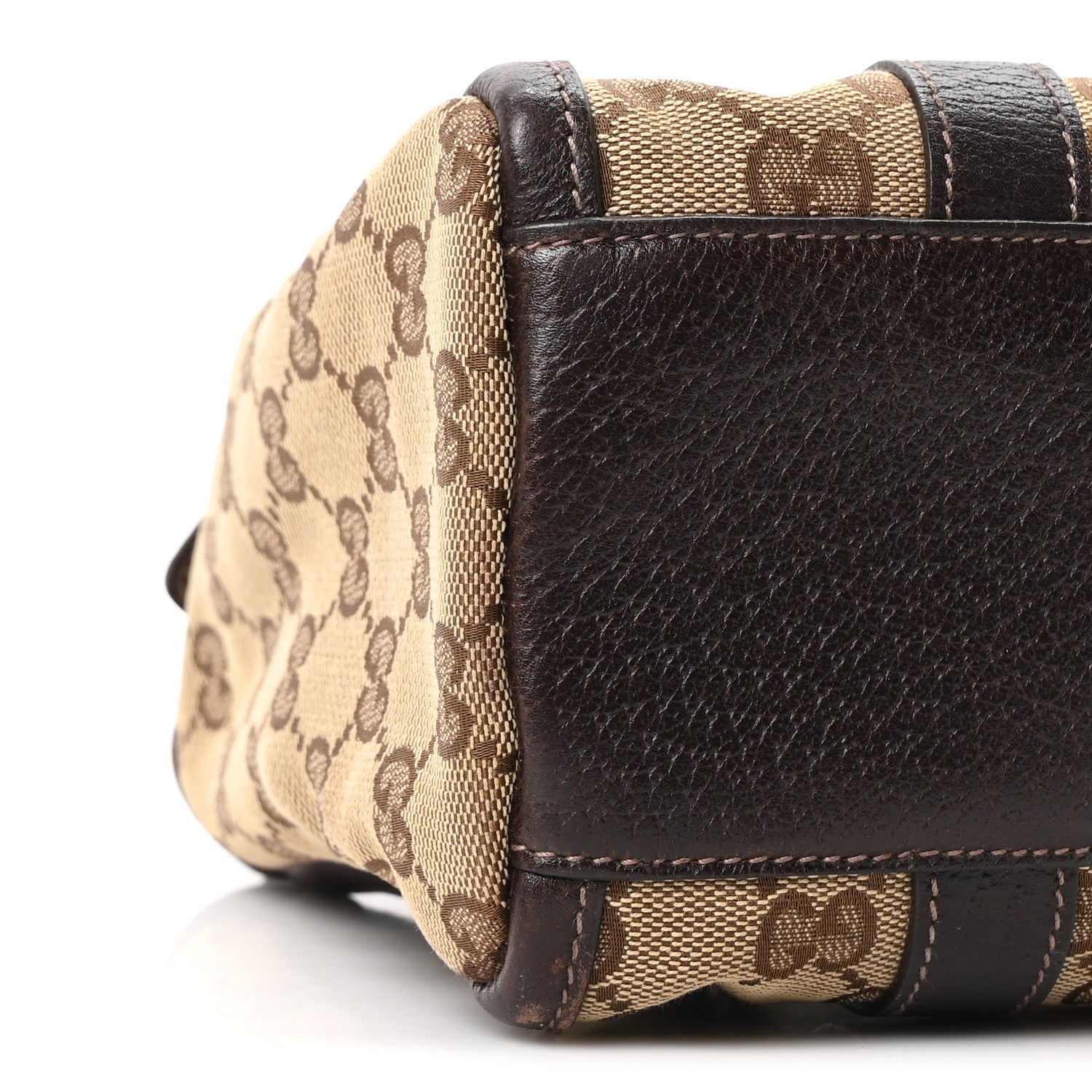 Gucci Monogram Small Abbey Boston Brown 9 of 11