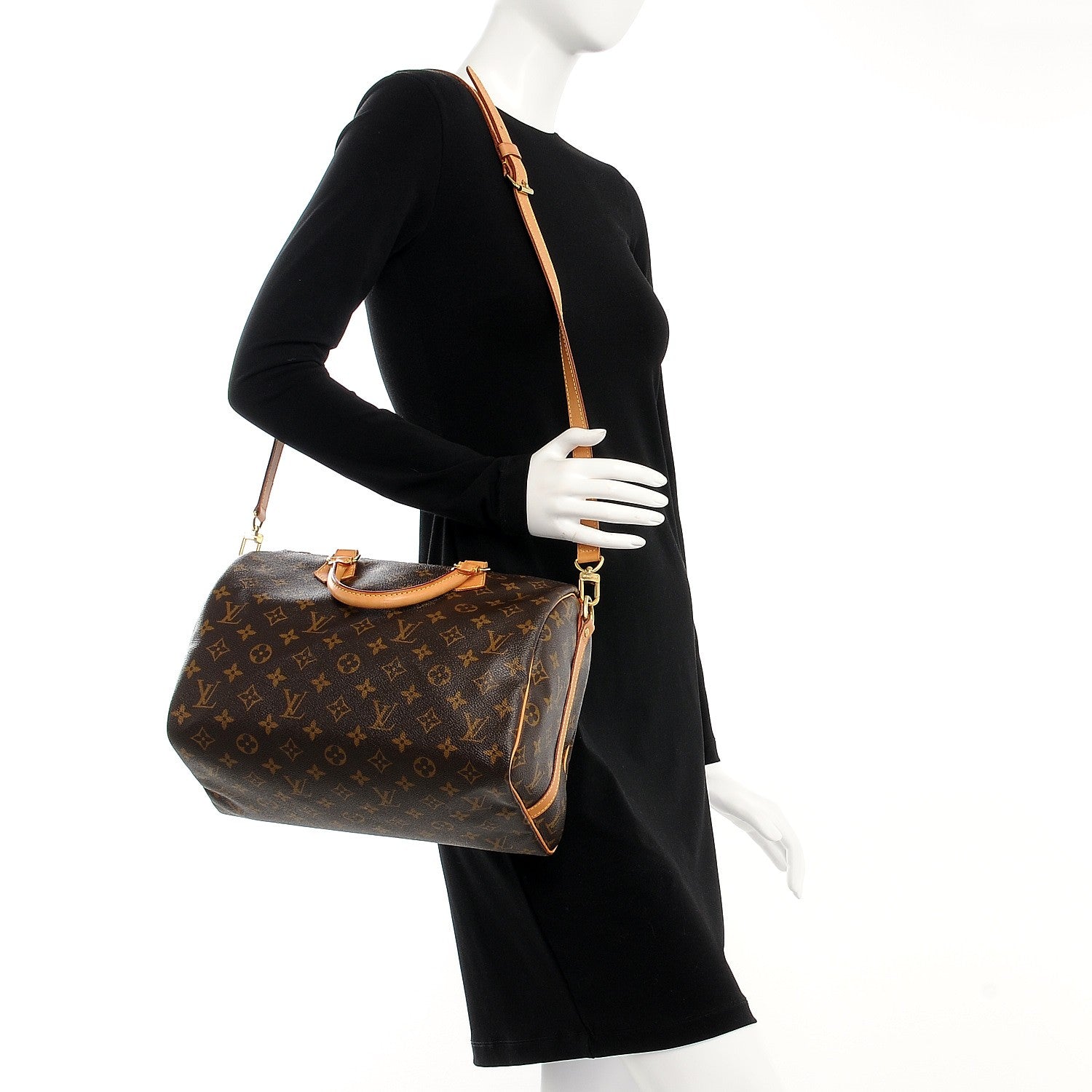 Louis Vuitton Monogram Speedy Bandouliere 30 2 of 8