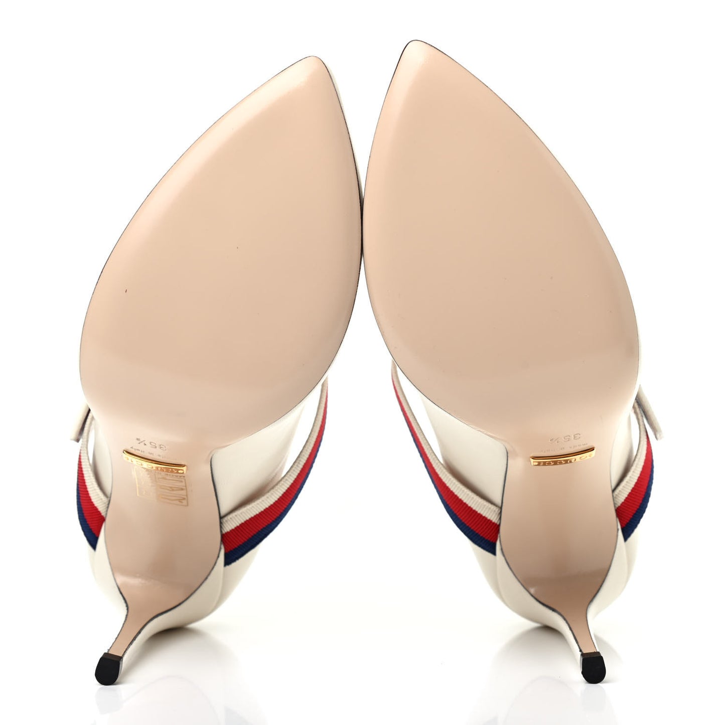 Malaga Kid Sylvie High Heel Pumps 35.5 White