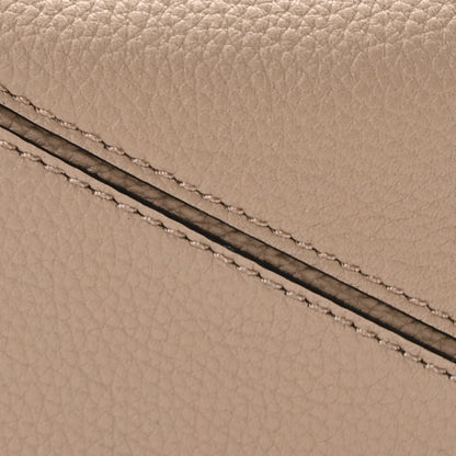 Loewe Grained Calfskin Small Puzzle Bag Sand 7 of 9