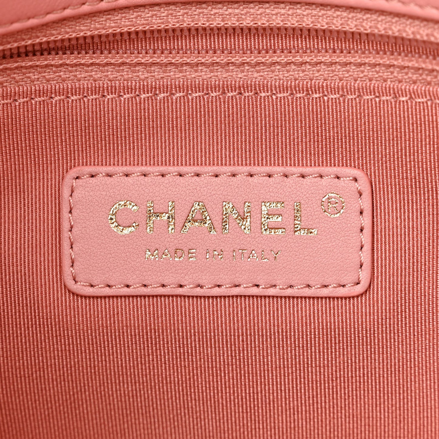 Tweed Medium Pearl Handle Flap Pink Beige Orange Ecru