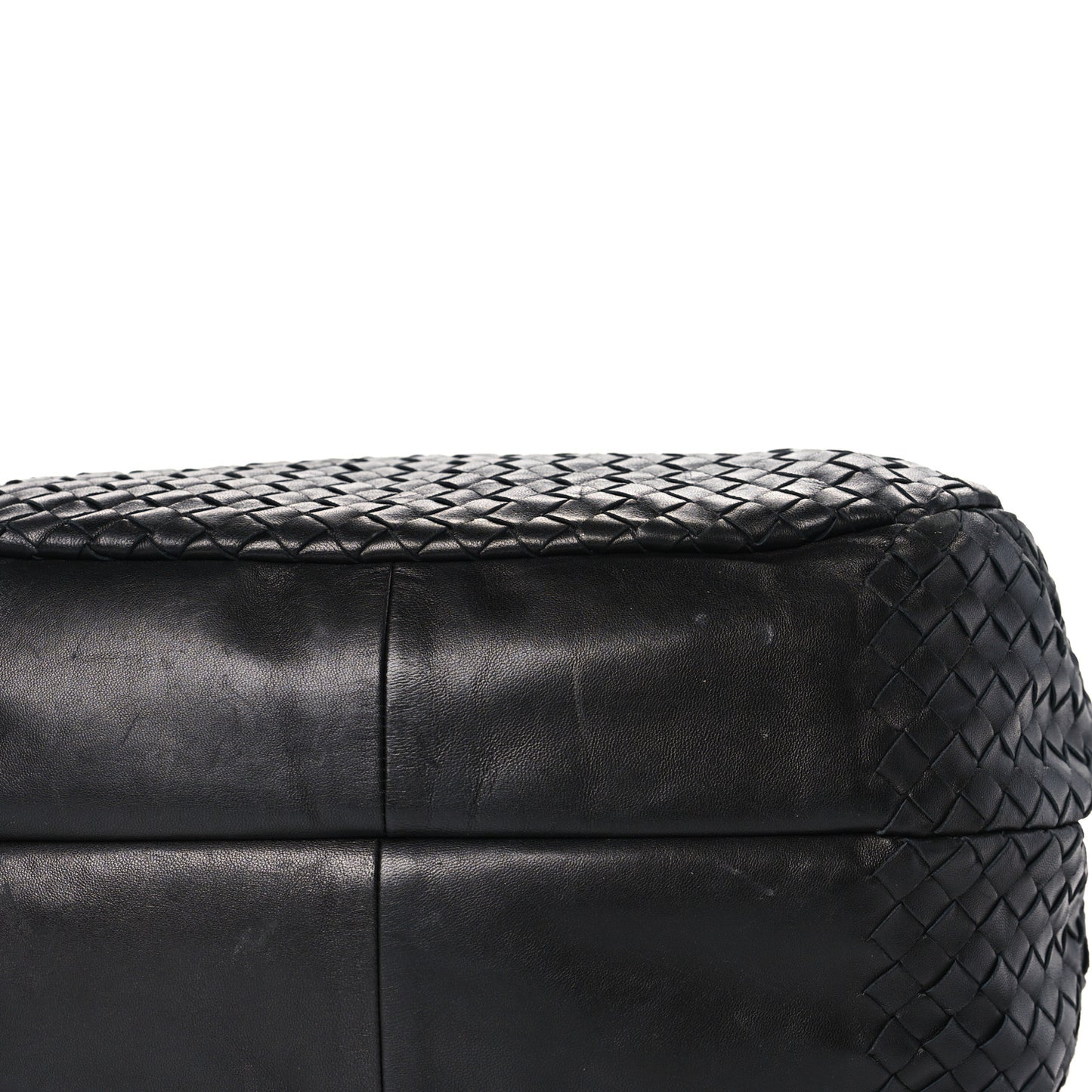 Nappa Intrecciato Large Campana Black