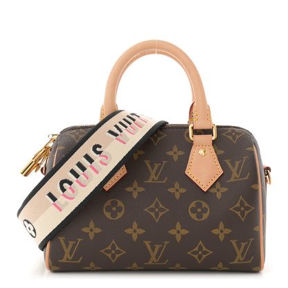 Louis Vuitton Monogram Speedy Bandouliere 20 Black 1 of 9