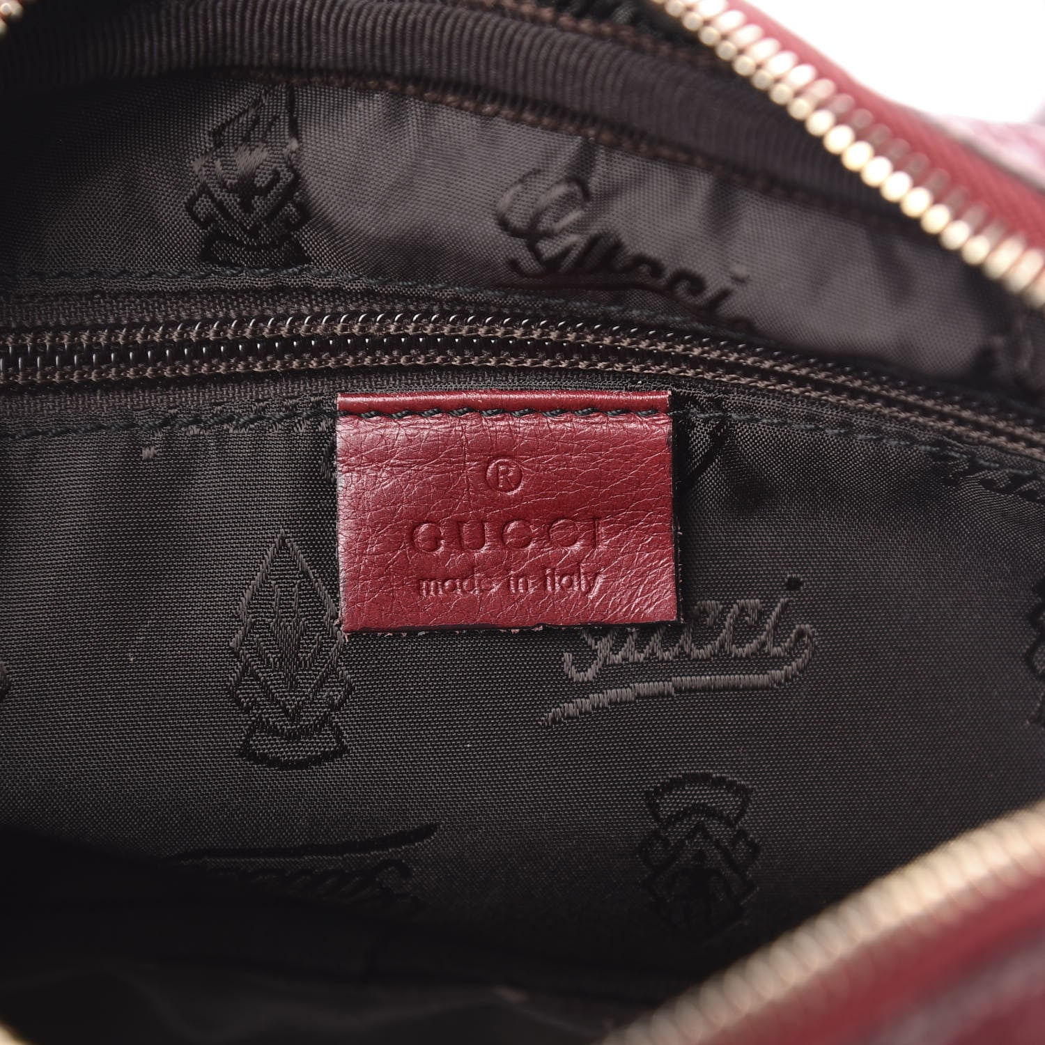 Gucci Guccissima Small Shoulder Bag Red 6 of 14