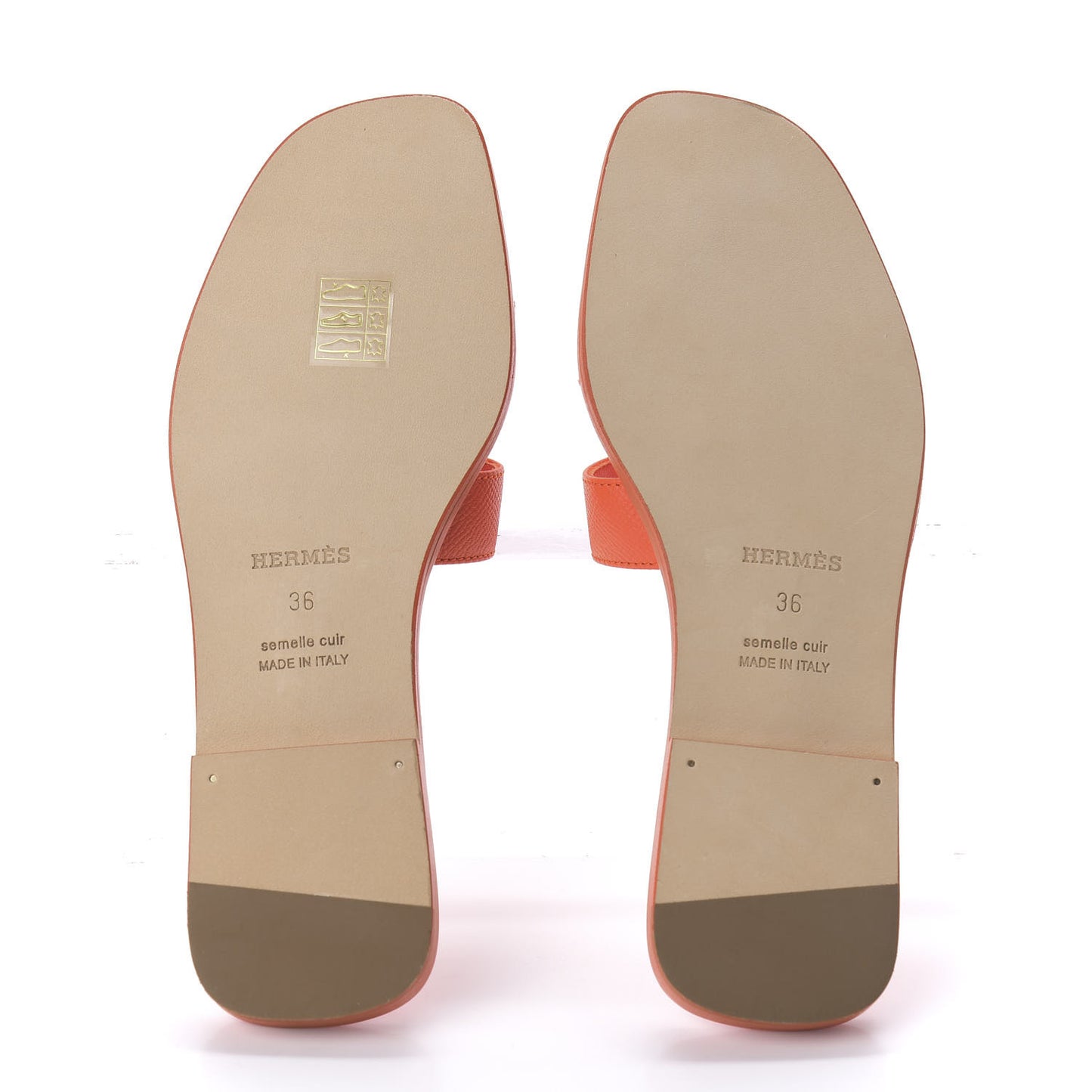 Epsom Oran Sandals 36 Orange Poppy