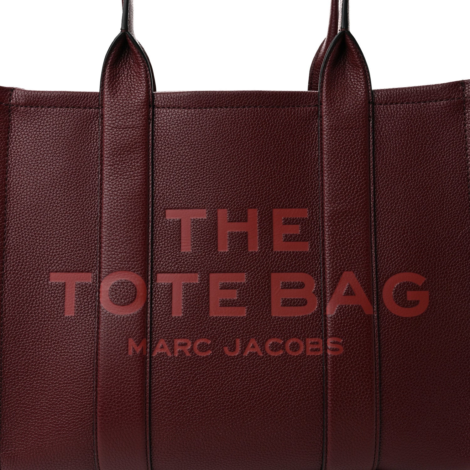 Marc Jacobs Grained Calfskin Large The Tote Bag Chianti 7 of 9