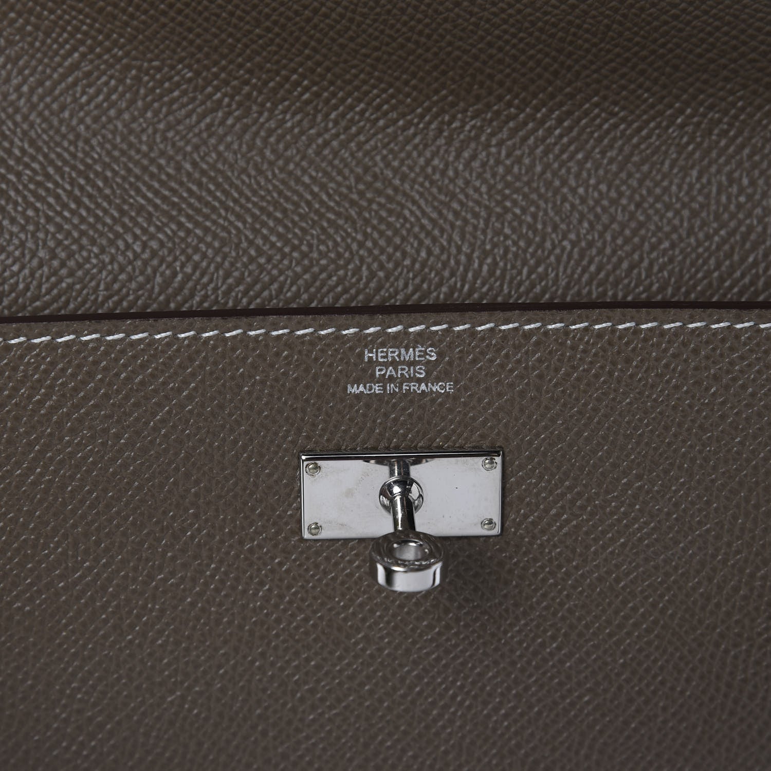 Hermes Epsom Kelly Longue Wallet Etoupe 6 of 8