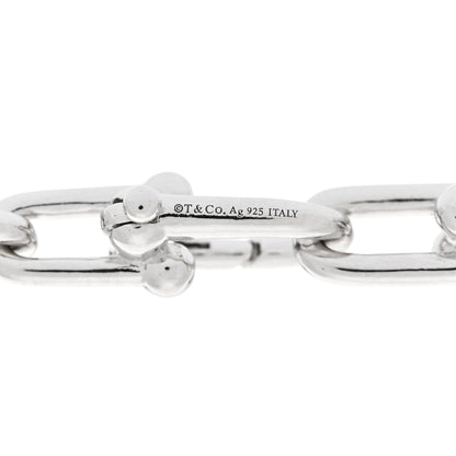 Tiffany Sterling Silver HardWear Graduated Link Necklace 4 of 4