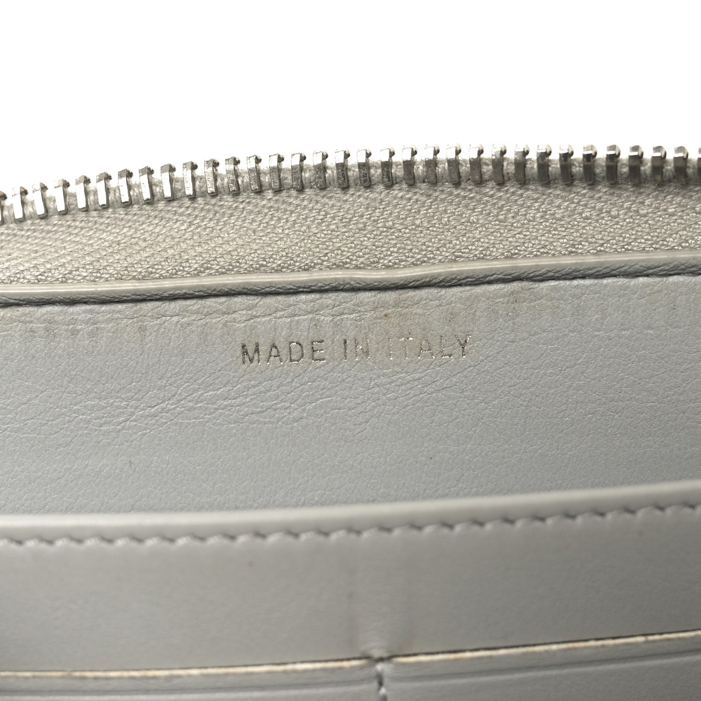 Canvas Deauville Zip Around Wallet Grey
