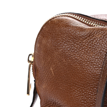 Gucci Pebbled Calfskin Medium Bree Shoulder Bag Nut Brown 31 of 32