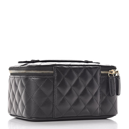 Chanel Lambskin Quilted Jewelry Case Black 4 of 15