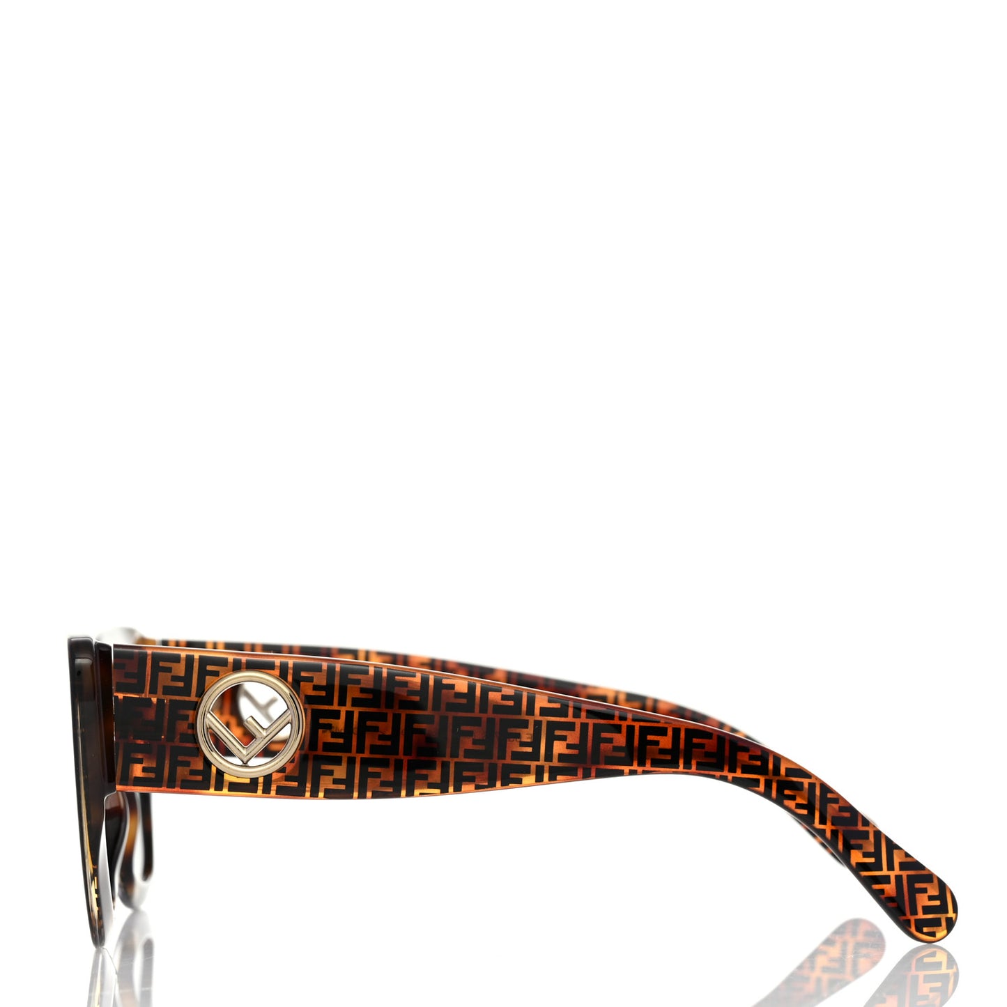 Acetate F is Fendi FF 51mm Cat Eye Sunglasses 0327/S Tortoise Camouflage