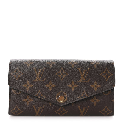 Louis Vuitton Monogram Sarah Wallet NM 1 of 9