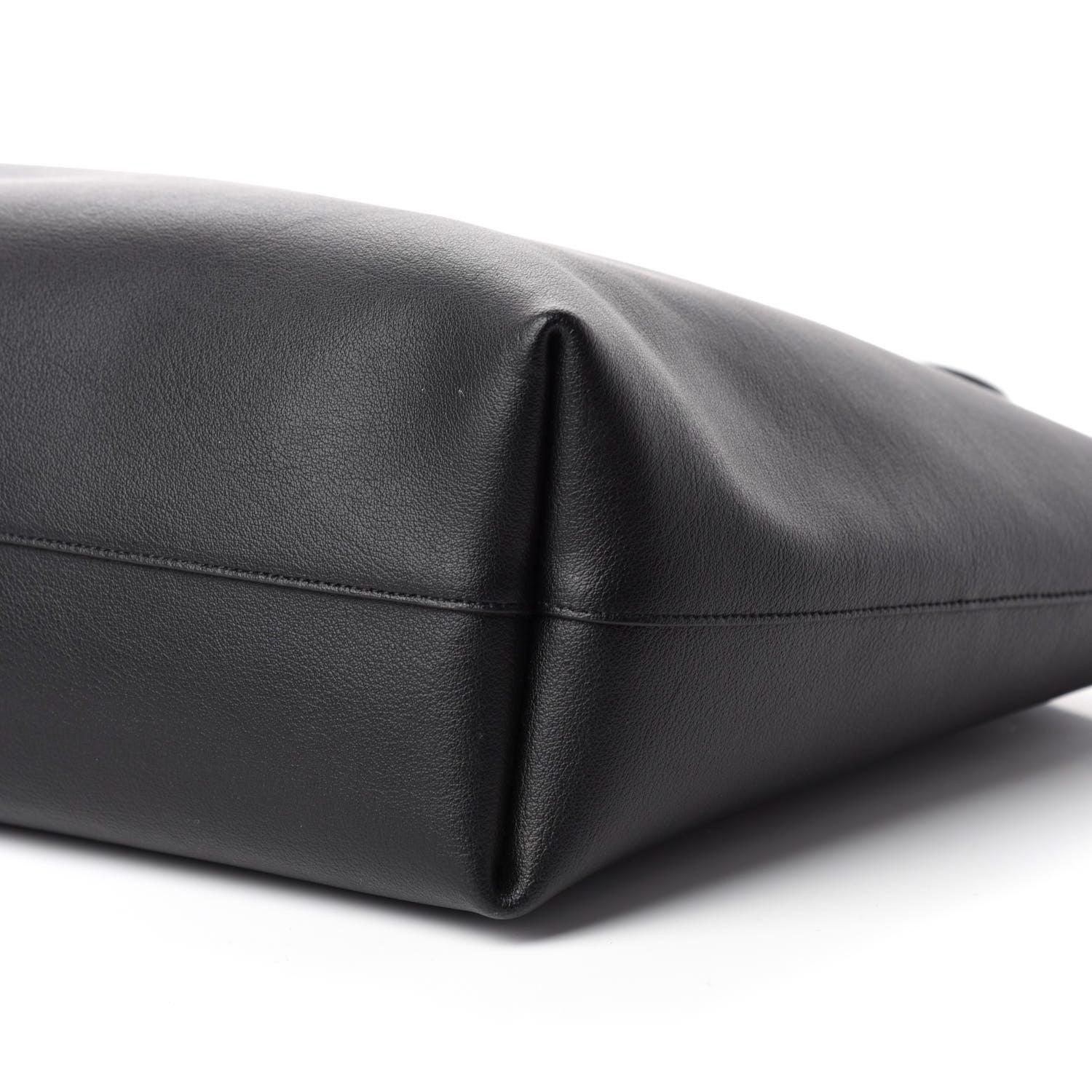 Saint Laurent Calfskin Large Shopping Tote Black 7 of 10