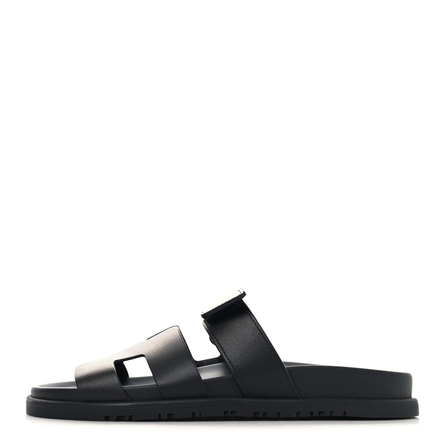 Calfskin Womens Chypre Sandals 38 Black