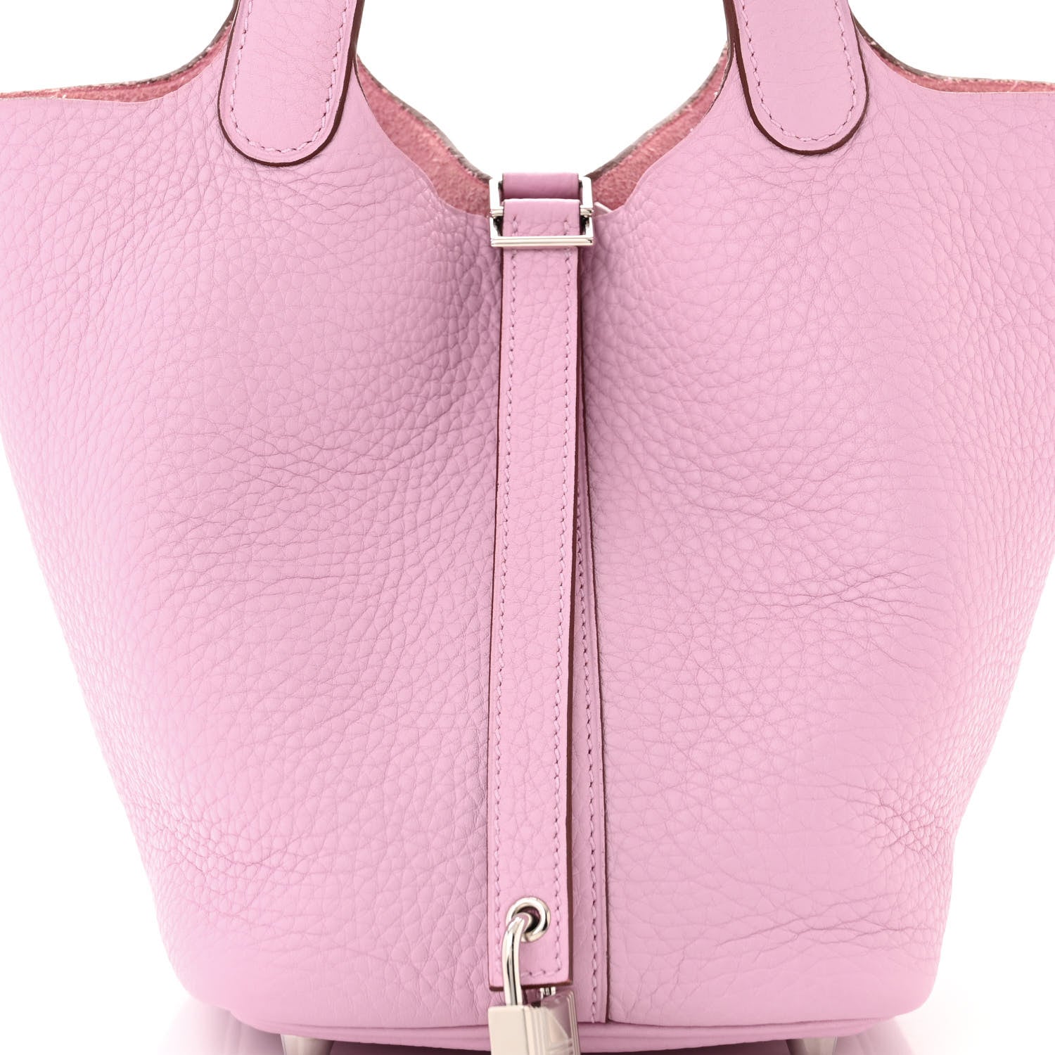 Hermes Taurillon Clemence Picotin Lock 18 PM Mauve Sylvestre 8 of 11