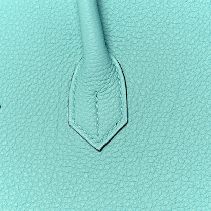 Hermes Togo Birkin 35 Bleu Atoll 12 of 33