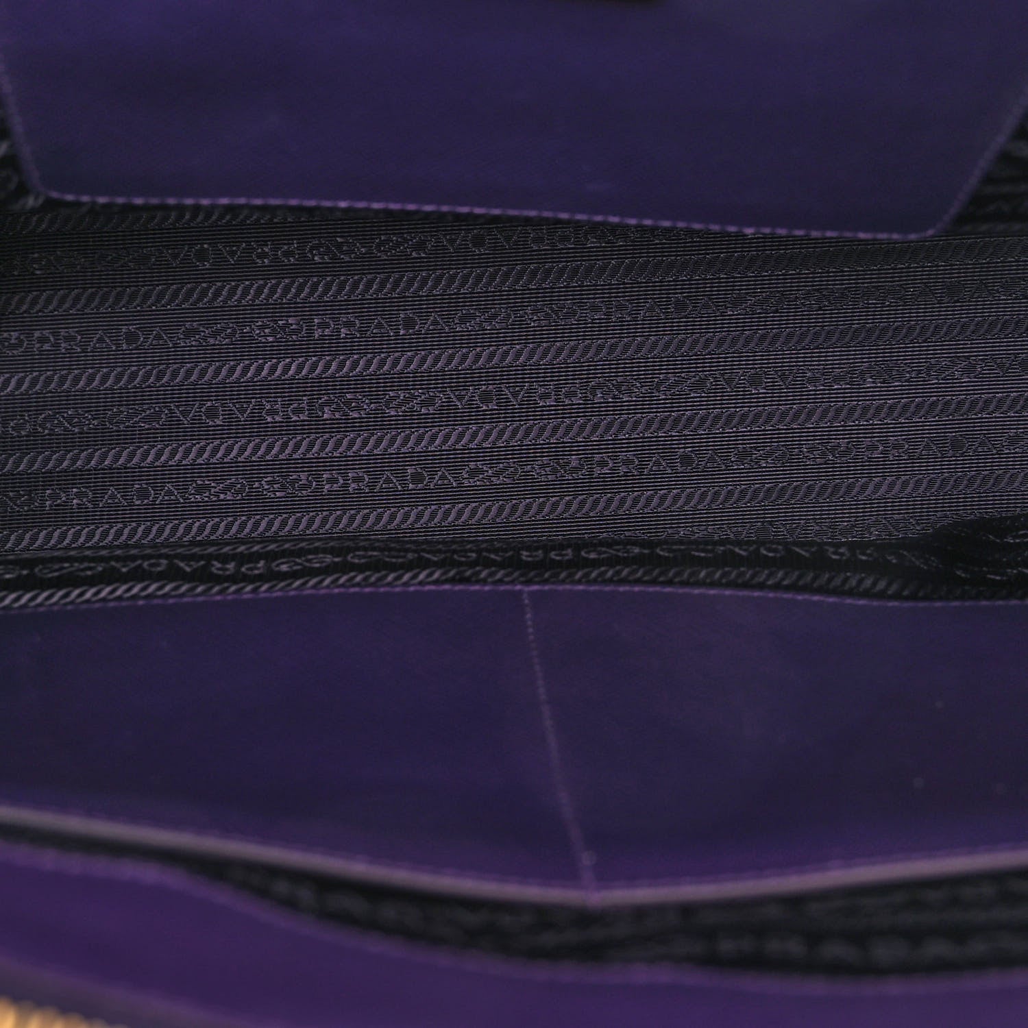 Prada Saffiano Lux Large Galleria Double Zip Tote Uva 5 of 16
