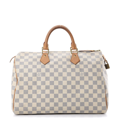 Louis Vuitton Damier Azur Speedy 35 1 of 15