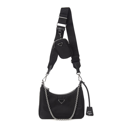 Prada Nylon Re-Edition 2005 Shoulder Bag Black 1 of 11