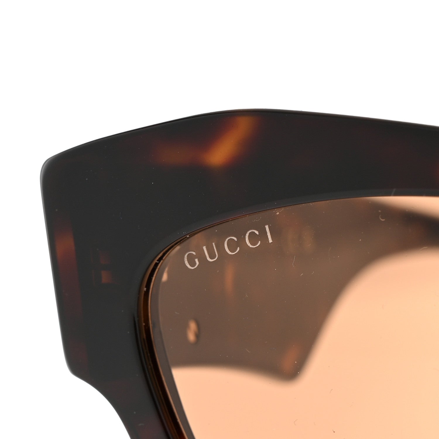 Gucci Acetate Cat Eye Frame Sunglasses GG1422S Tortoiseshell 7 of 8
