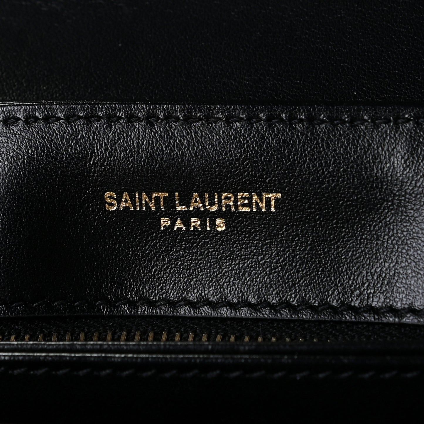 Calfskin Y Quilted Monogram Toy Loulou Crossbody Bag Black