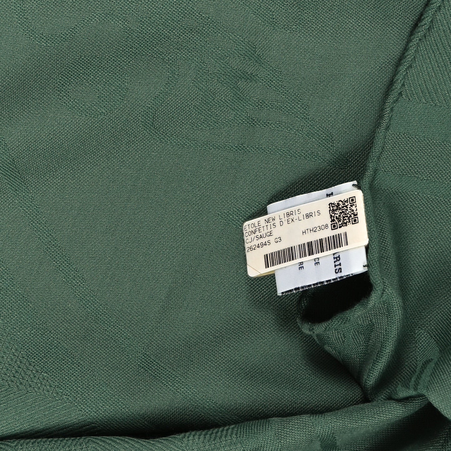 Cashmere Silk New Libris Stole Sauge