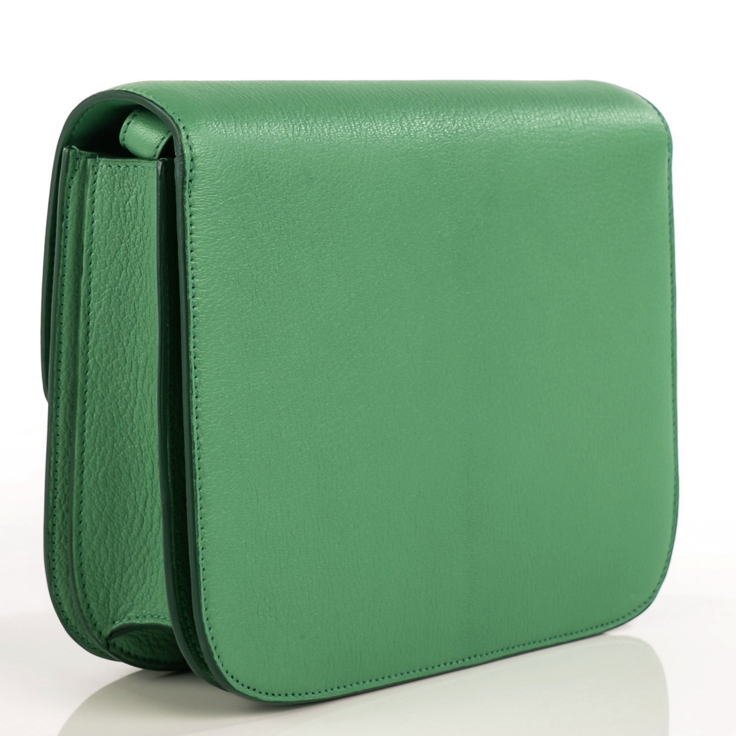 Celine Goatskin Medium Classic Box Flap Bag Palm 3 of 9