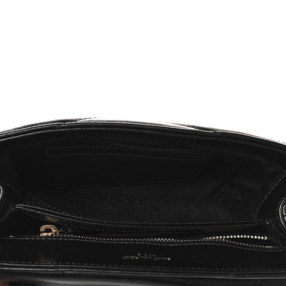 Saint Laurent Calfskin Y Quilted Monogram Toy Loulou Crossbody Bag Black 5 of 9