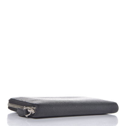 Givenchy Grained Calfskin Zip Around Wallet Black 4 of 9
