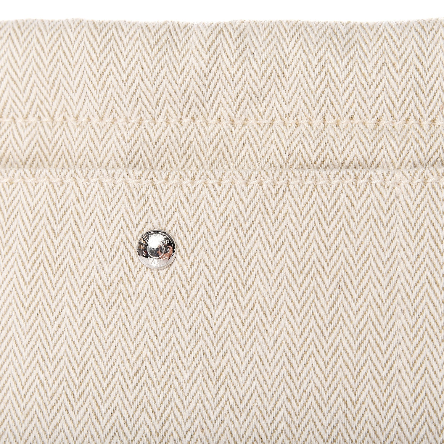 Hermes Canvas Barenia Fourbi 20 PM Pouch Naturel Fauve 8 of 10