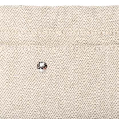 Hermes Canvas Barenia Fourbi 20 PM Pouch Naturel Fauve 8 of 10