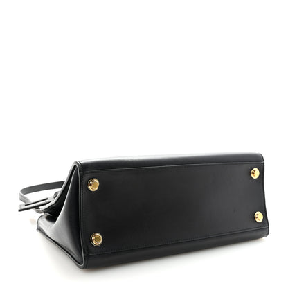 Louis Vuitton Calfskin City Steamer EW Kaki Blue Black 4 of 9
