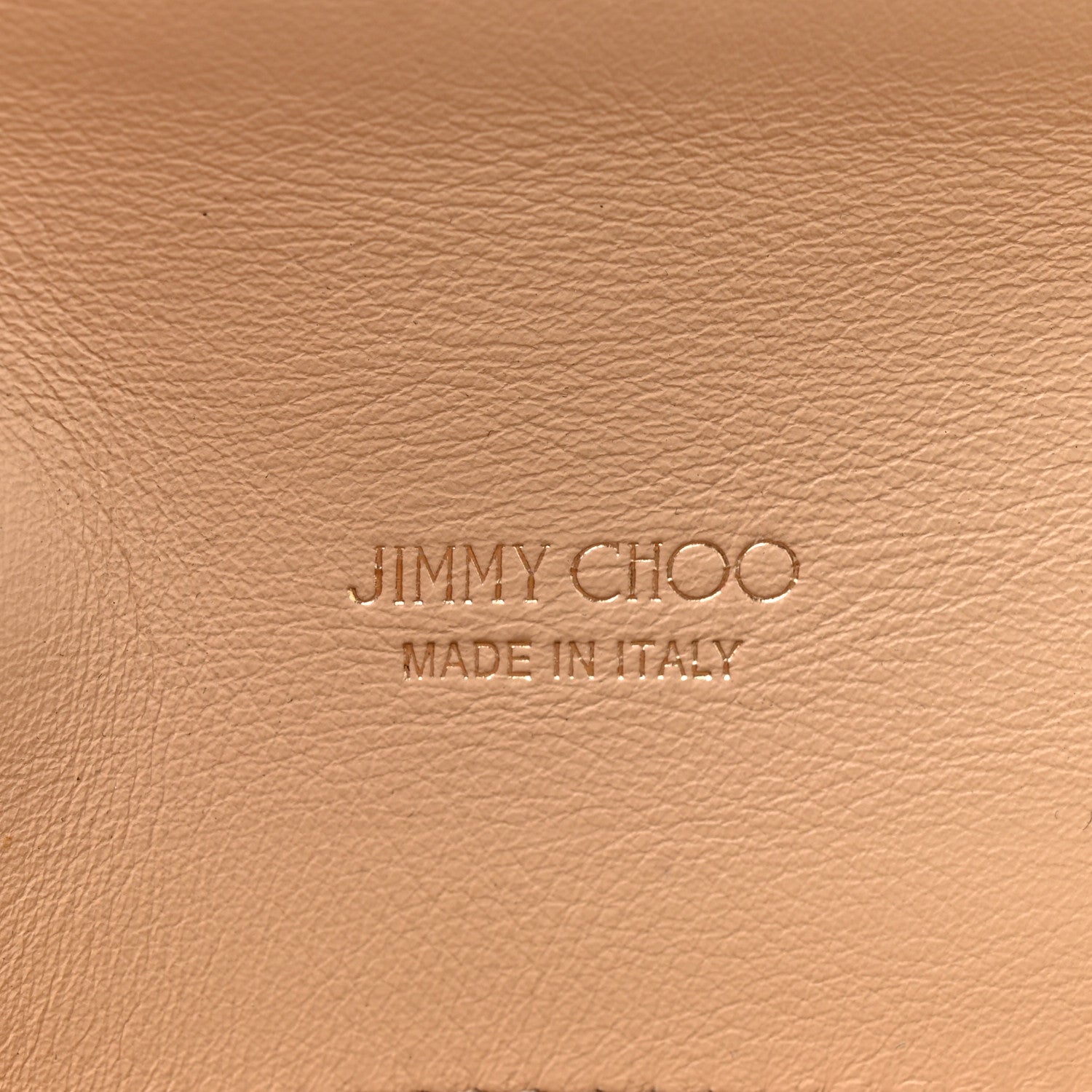 Jimmy Choo Patent Suede Milla Wallet on Chain Nude 6 of 12