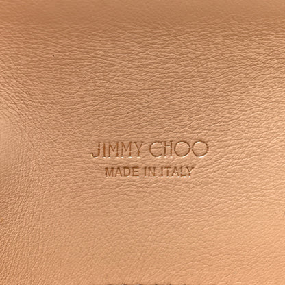 Jimmy Choo Patent Suede Milla Wallet on Chain Nude 6 of 12