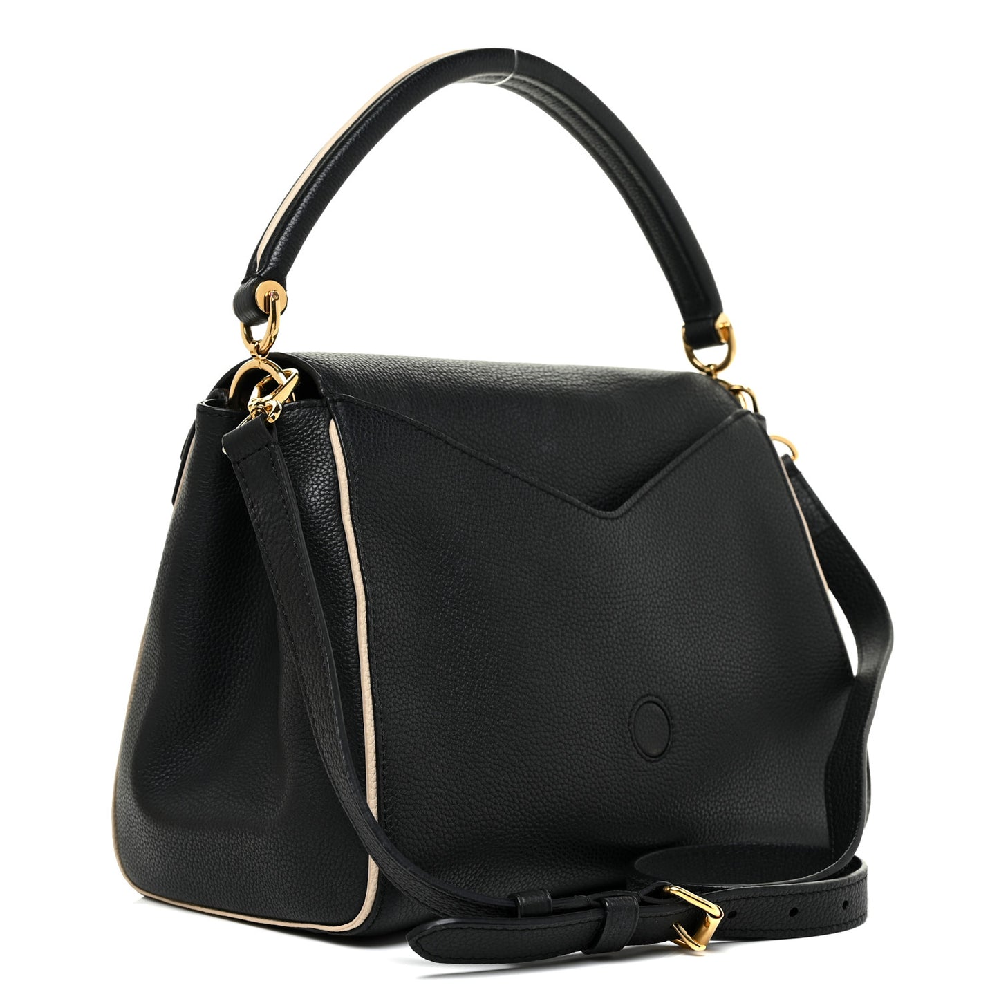 Monogram Double V Black