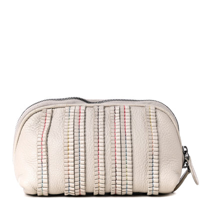 Bottega Veneta Cervo Braided Cosmetic Pouch 1 of 4