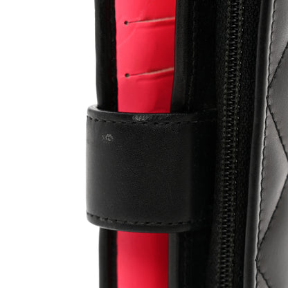 Chanel Calfskin Cambon Zipped Pocket Wallet Black 11 of 11
