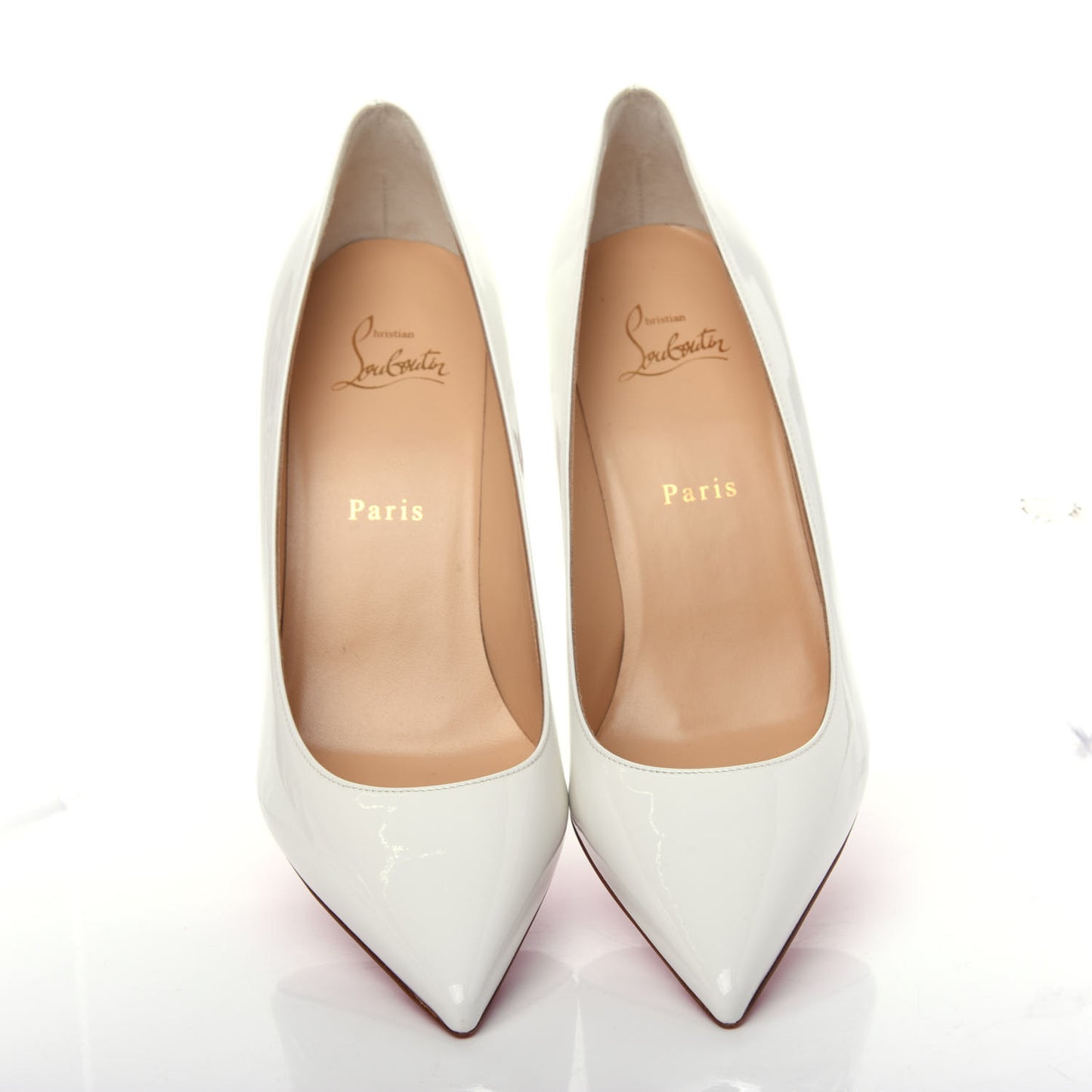 Patent Kate 85 Pumps 39 White