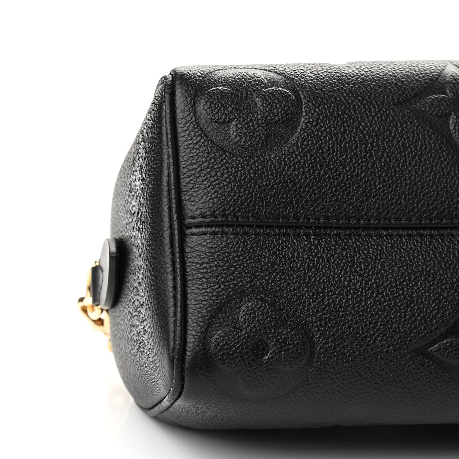 Louis Vuitton Empreinte Monogram Giant Speedy Bandouliere 20 Black 7 of 8