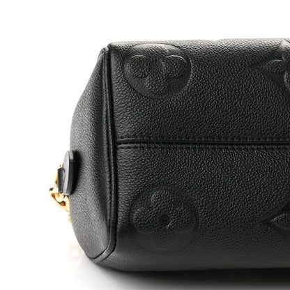 Louis Vuitton Empreinte Monogram Giant Speedy Bandouliere 20 Black 7 of 8