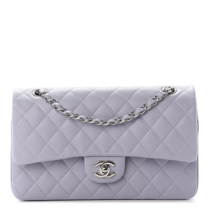 Chanel Caviar Quilted Medium Double Flap Light Purple 1 of 8