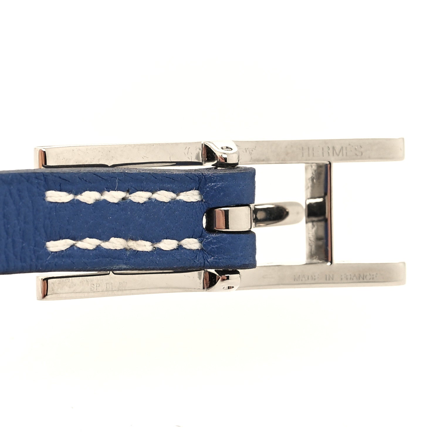 Hermes Swift Behapi Double Tour Bracelet Bleu Saphir Encre 4 of 4