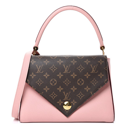 Louis Vuitton Grained Calfskin Monogram Double V Rose Poudre 1 of 11
