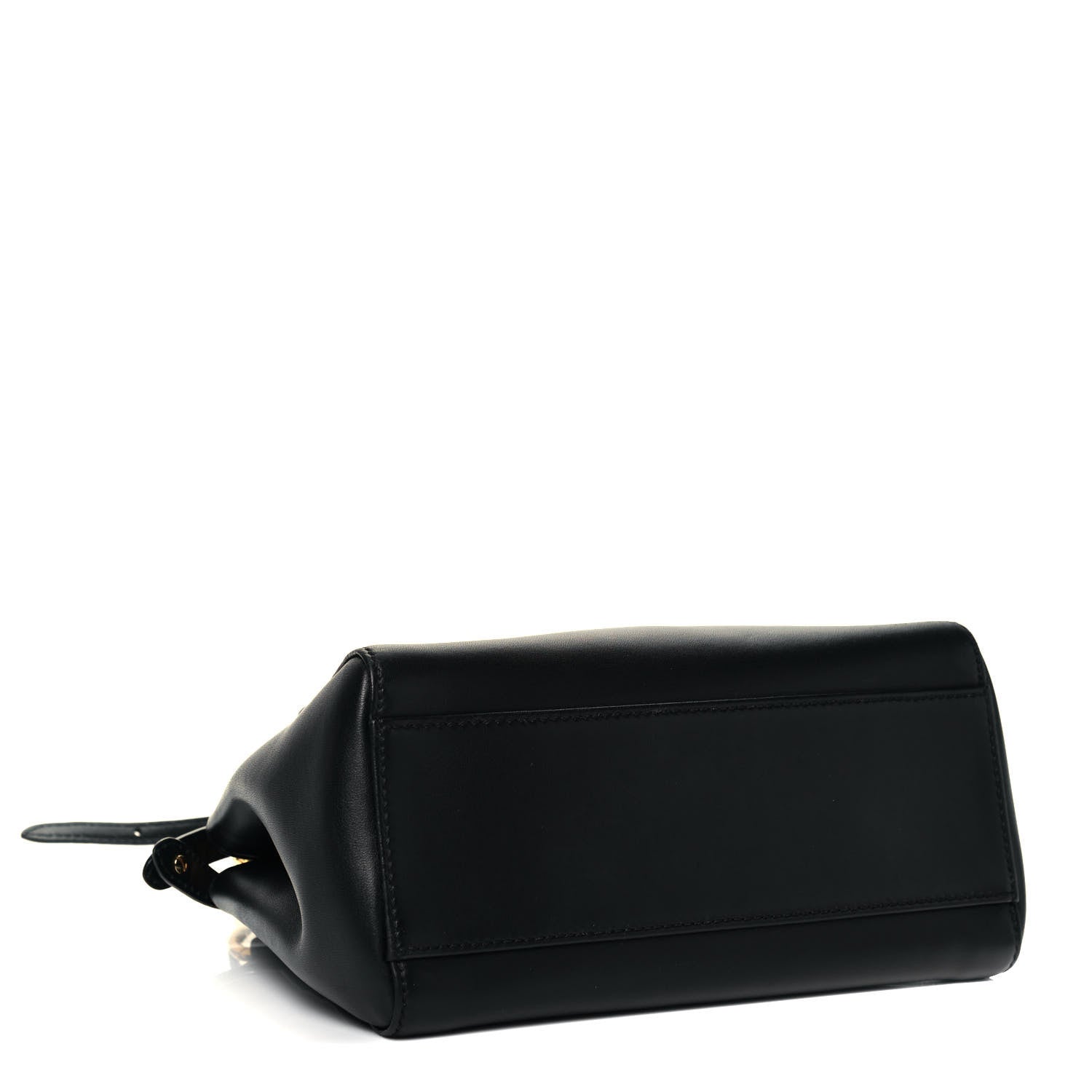 Fendi Nappa Mini Peekaboo Iconic Satchel Black 4 of 9