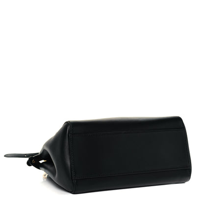 Fendi Nappa Mini Peekaboo Iconic Satchel Black 4 of 9